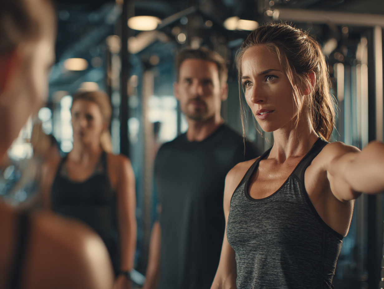 Тренер з клієнтами